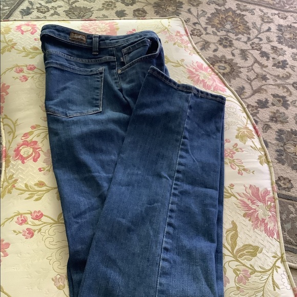 Lee Jeans size 6 long Seattle name med blue 5 pockets NWT belt loops. - Picture 9 of 11